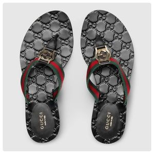 gucci Wed StrapThong Sandals